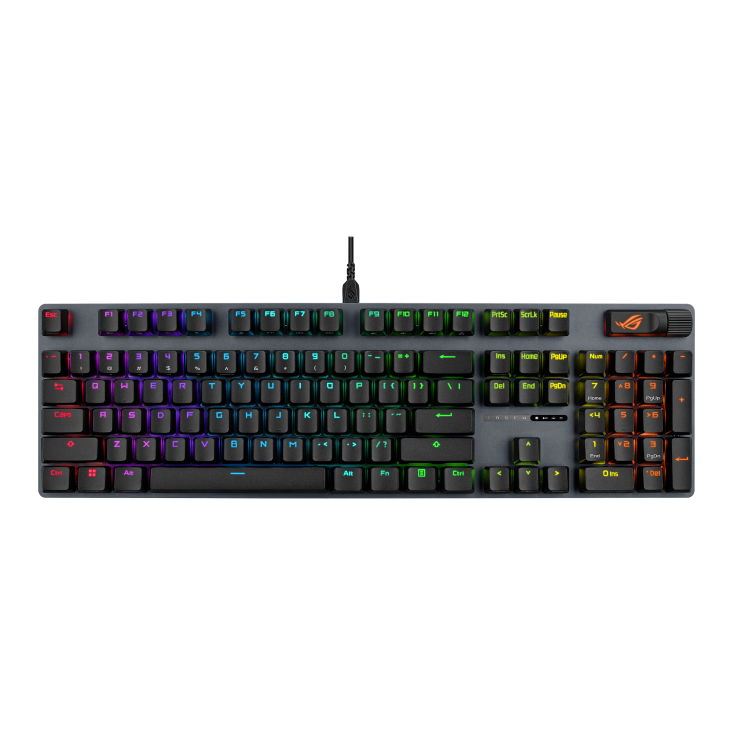 04:ROG Strix Scope II X– front view without wrist rest