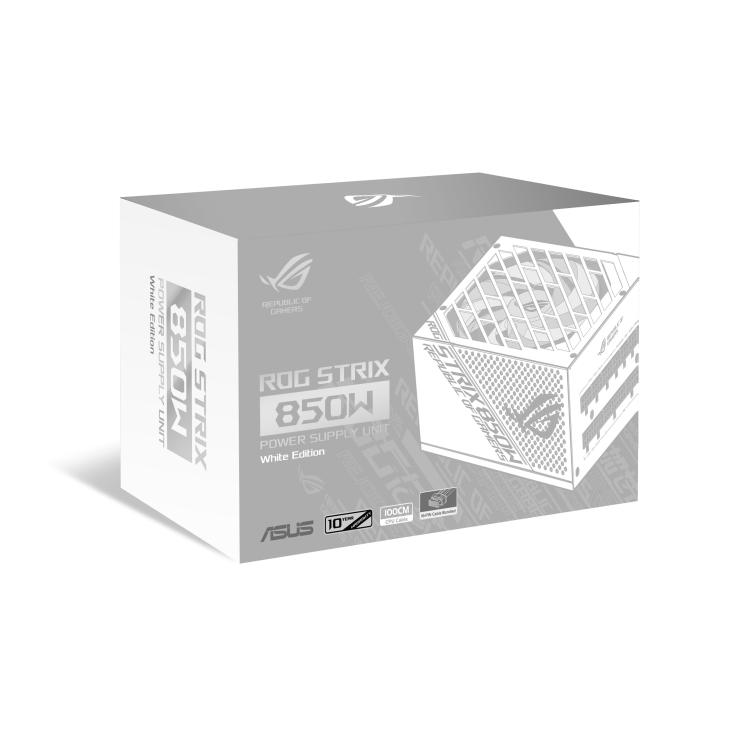 Colorbox of ROG Strix 850W Gold White Edition