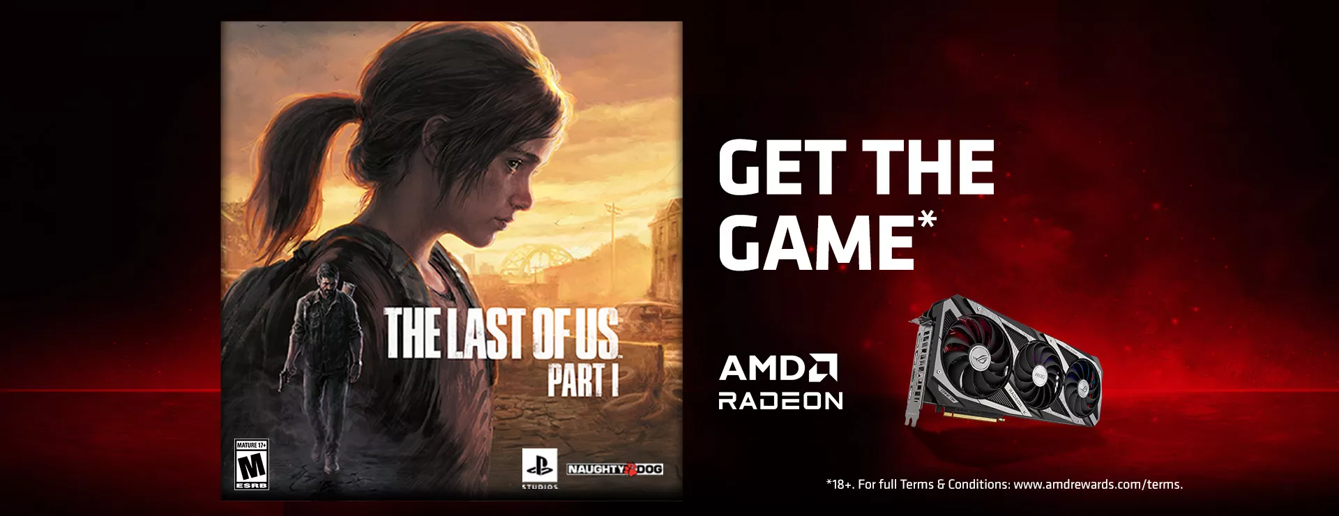 AMD Last of Us Game Bundle Banner