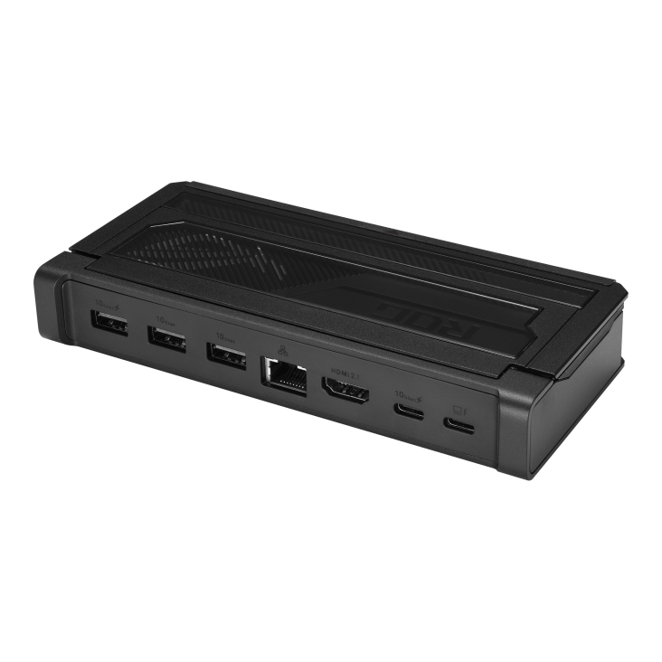 ROG docking station with multiple ports