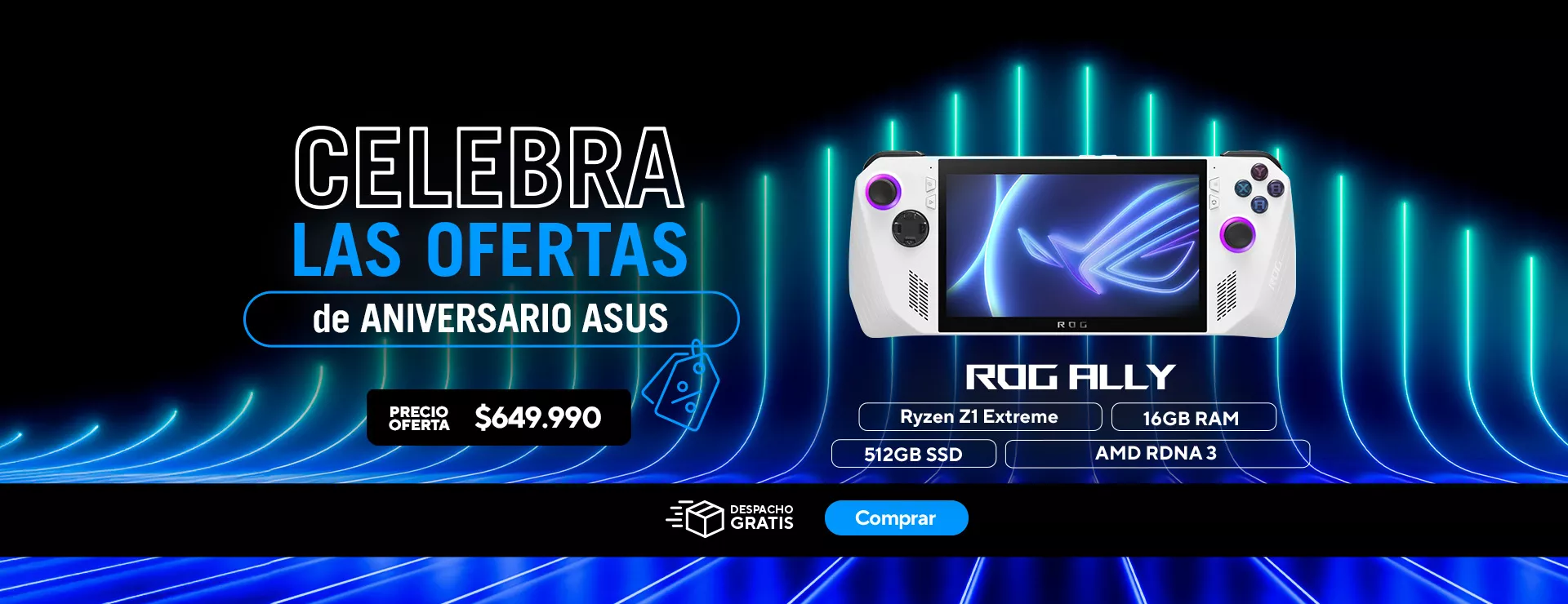 Ofertas aniversario ASUS - chile
