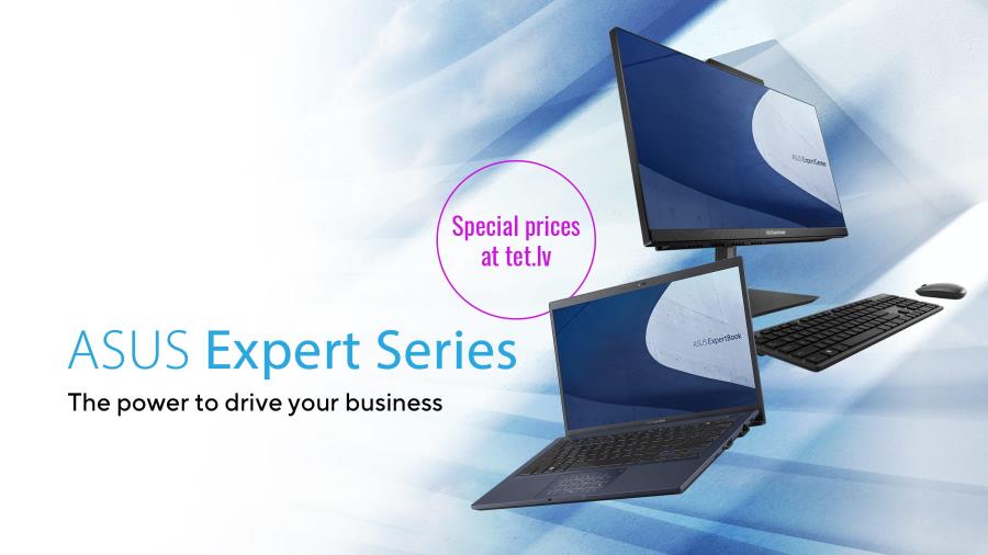 Special prices for Expert Series laptops and all-in-one computers at tet.lv. Devices for real experts.