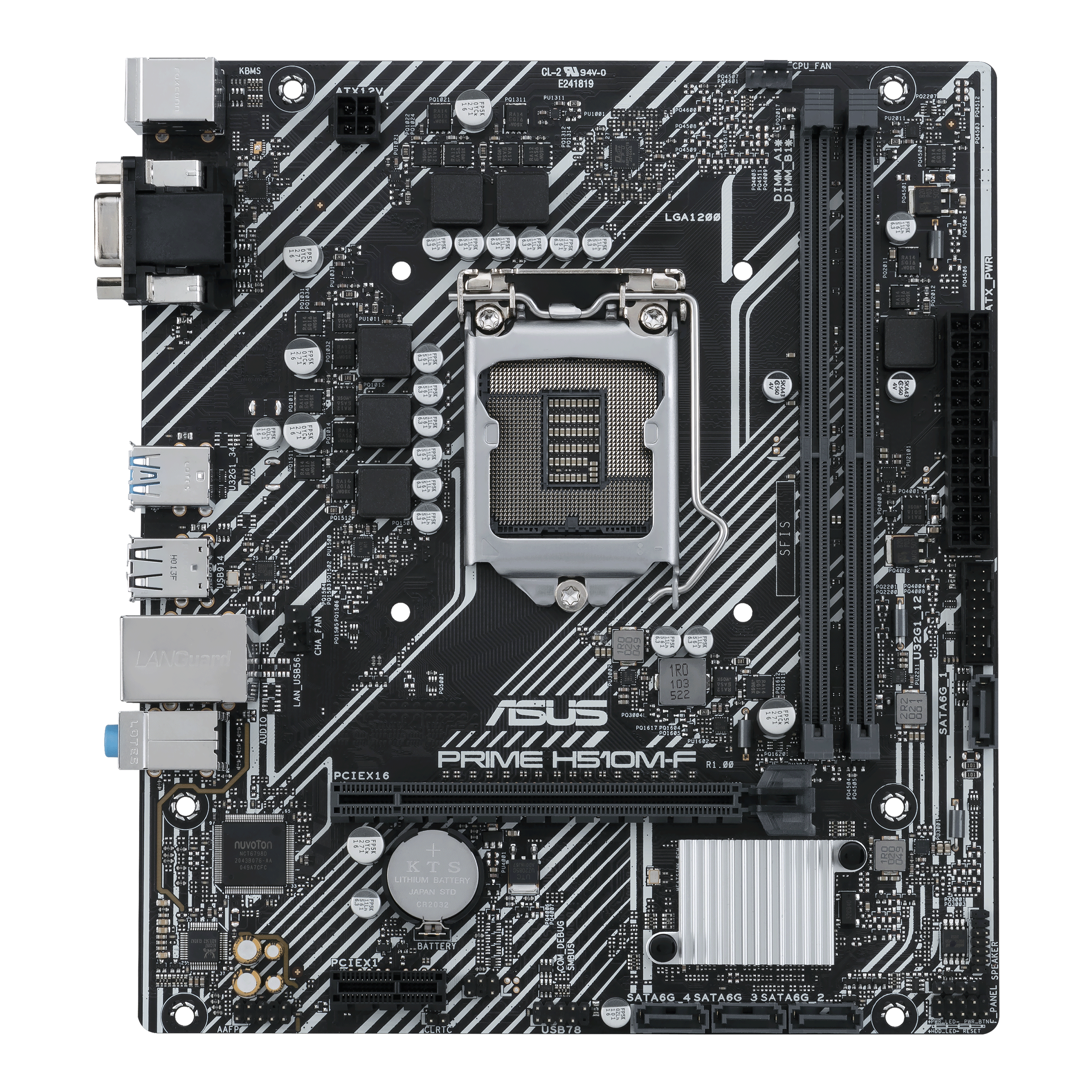 Placa Mae Micro ATX Intel 11/10G H510 LGA 1200 - Biostar - Info Store - Prod