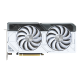 ASUS DUAL GeForce RTX 4070 SUPER White edition graphics card front view