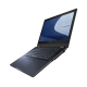 An angled front view of an ASUS ExpertBook B2 Flip elevated.