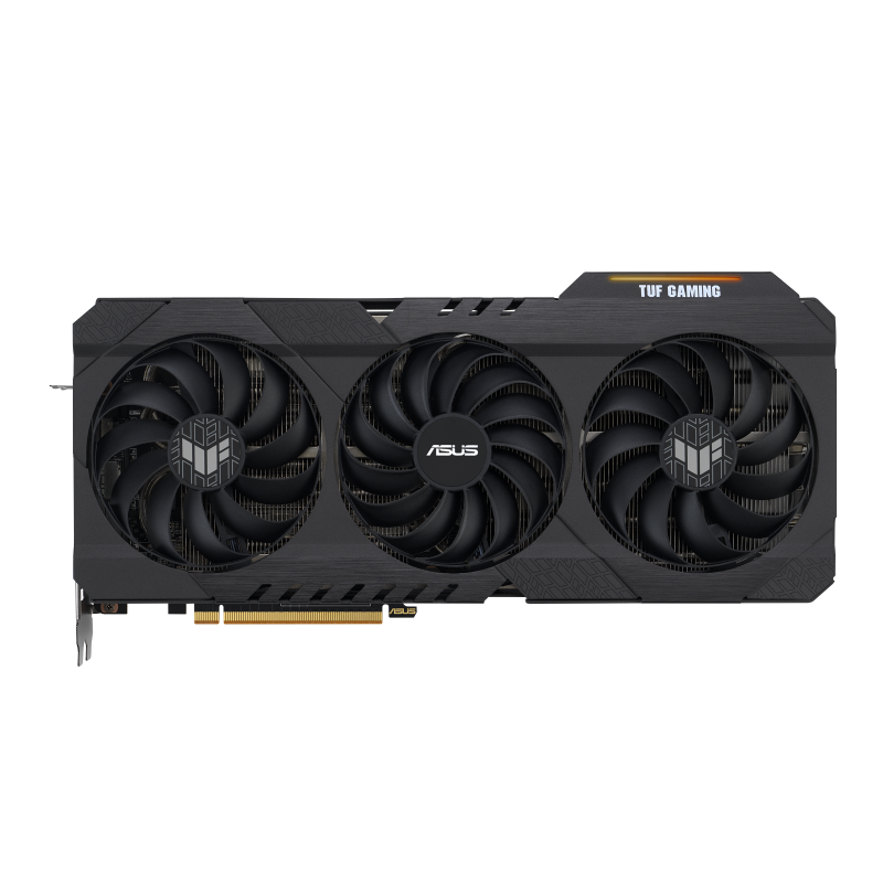 TUF Gaming AMD Radeon RX 6950 XT OC Edition graphics card, front view 