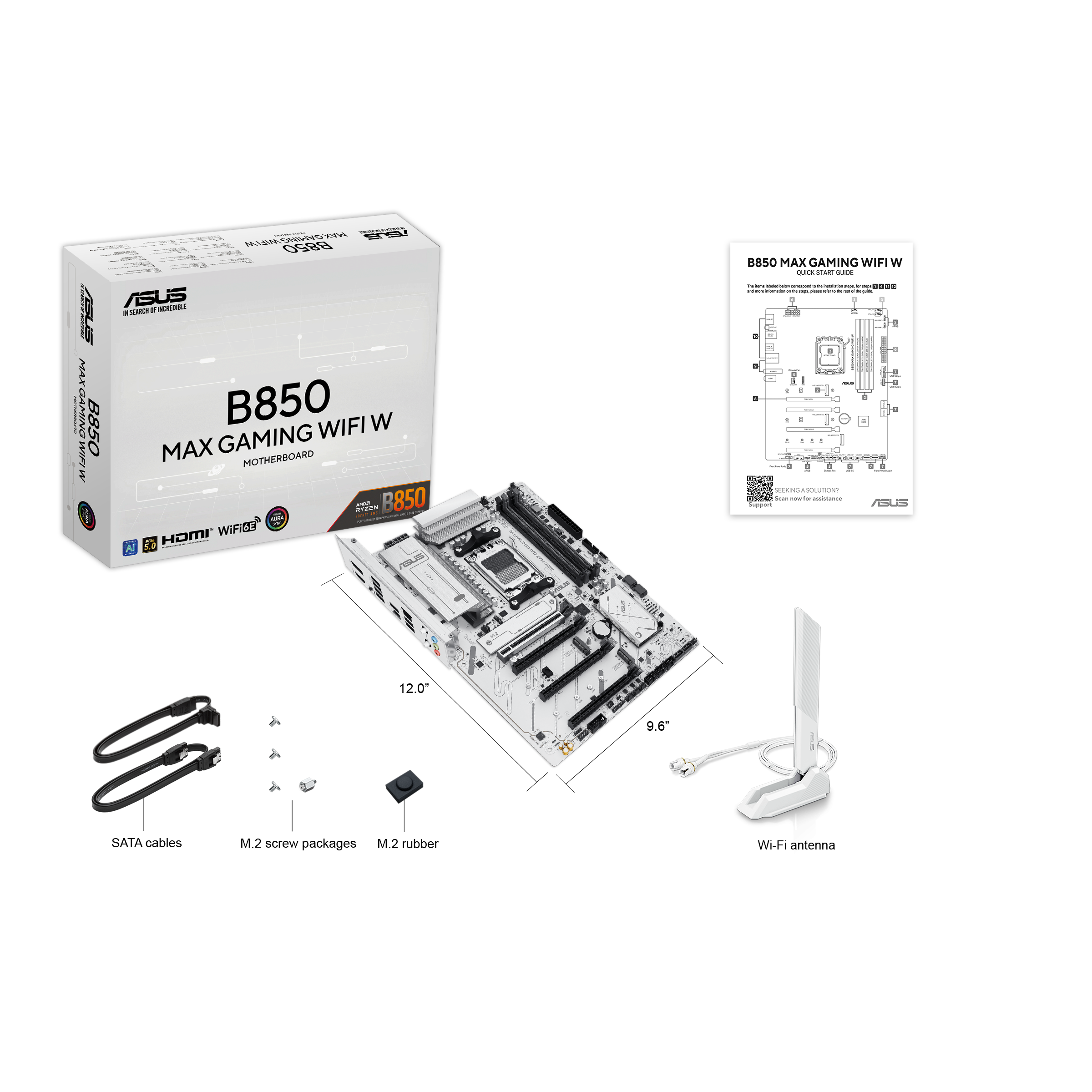 ASUS B850 MAX GAMING WIFI W マザーボード B850 MAX GAMING WIFI W｜Motherboards｜ASUS USA