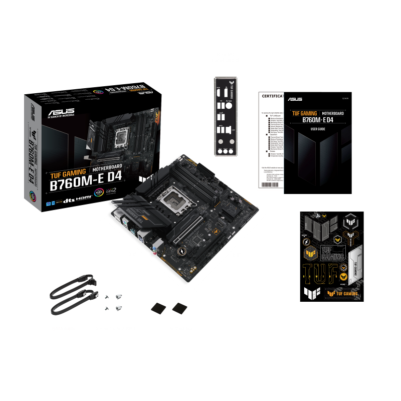TUF GAMING B760M-E D4 What’s In the Box image