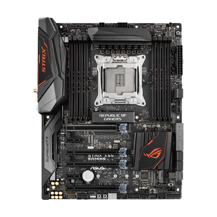 ROG STRIX X99 GAMING front view