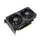 ASUS Dual GeForce RTX 3050 OC Edition 8GB graphics card, front angled view