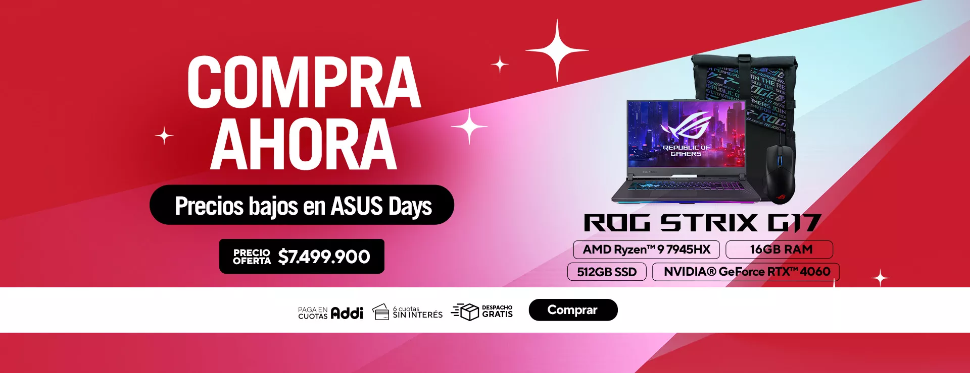 AON Portátil ASUS ROG Strix G17 G713PV-HX160W
