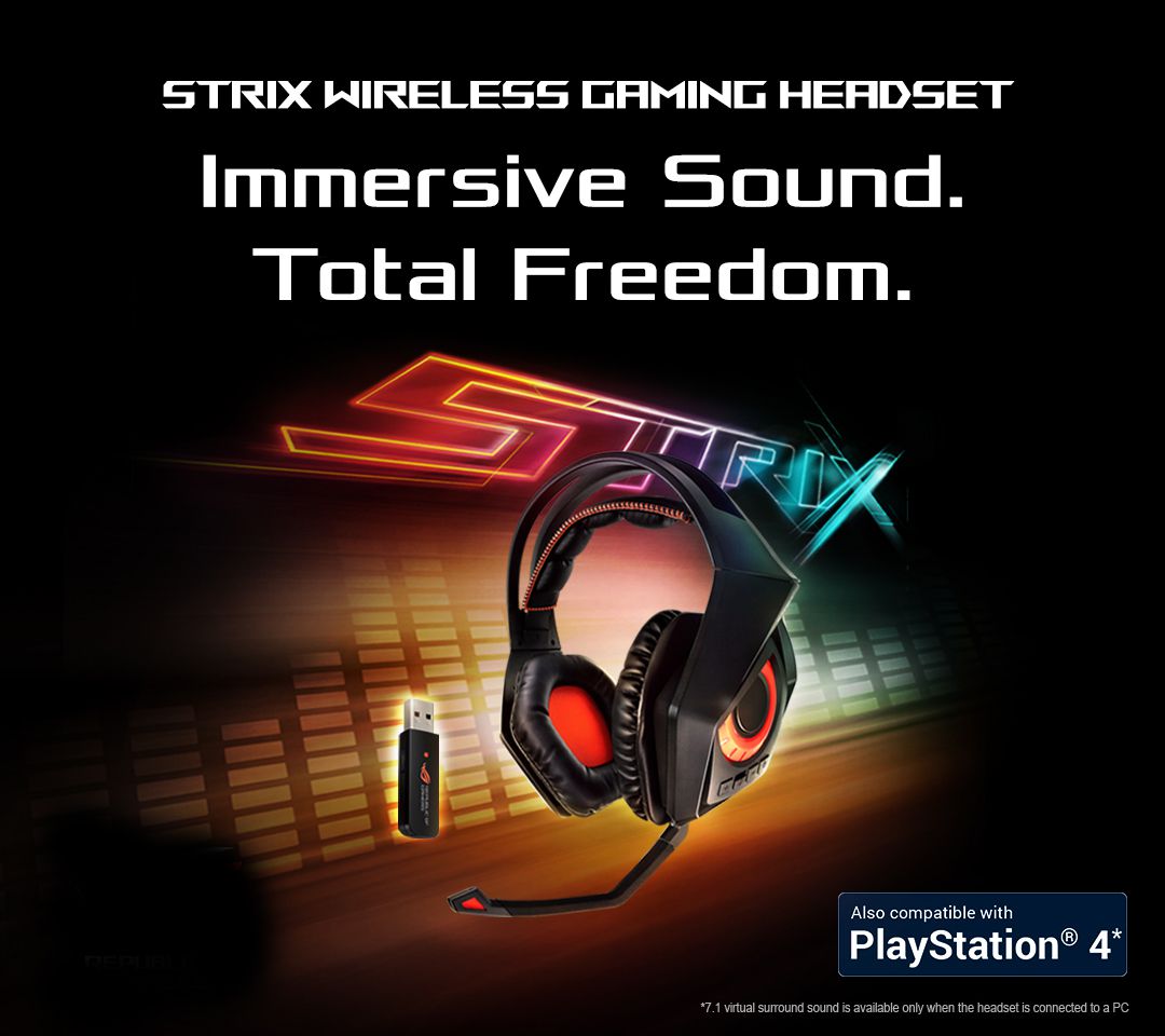 Asus strix wireless discount headset