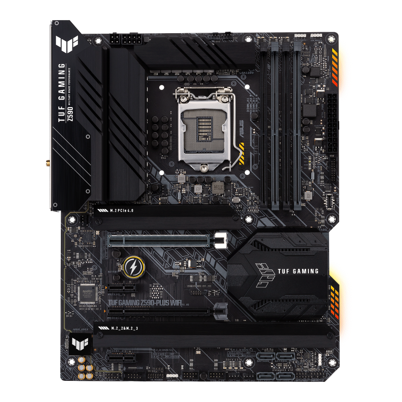 ASUS AM4 TUF Gaming X570-Plus (Wi-Fi) ATX Motherboard with PCIe 4.0 ...