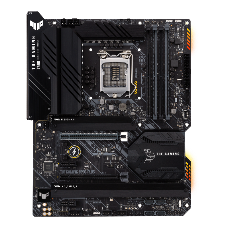 TUF GAMING Z590-PLUS front view