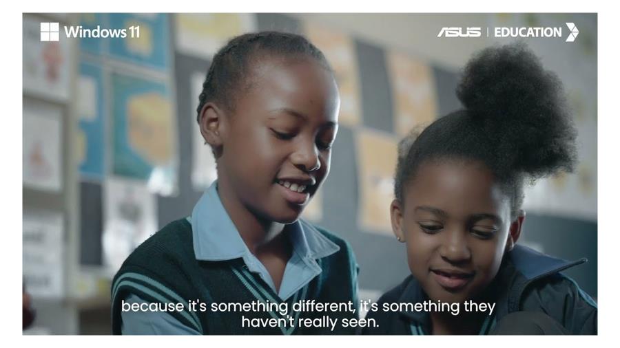 Coding from Grade R at CURRO | ASUS BR1100 Case Study