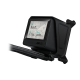 AYW Gaming LC 360 ARGB LCD display angled view from right