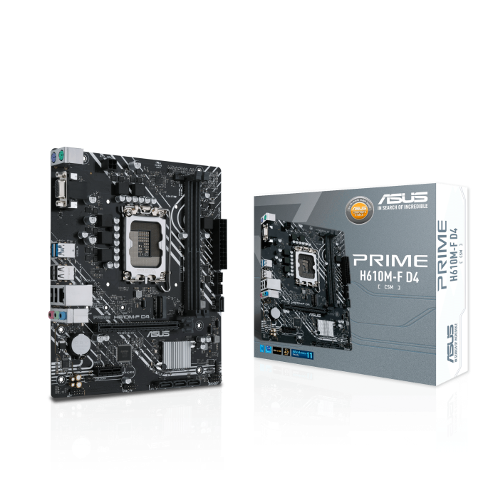 PRIME H610M-A D4｜Motherboards｜ASUS Global
