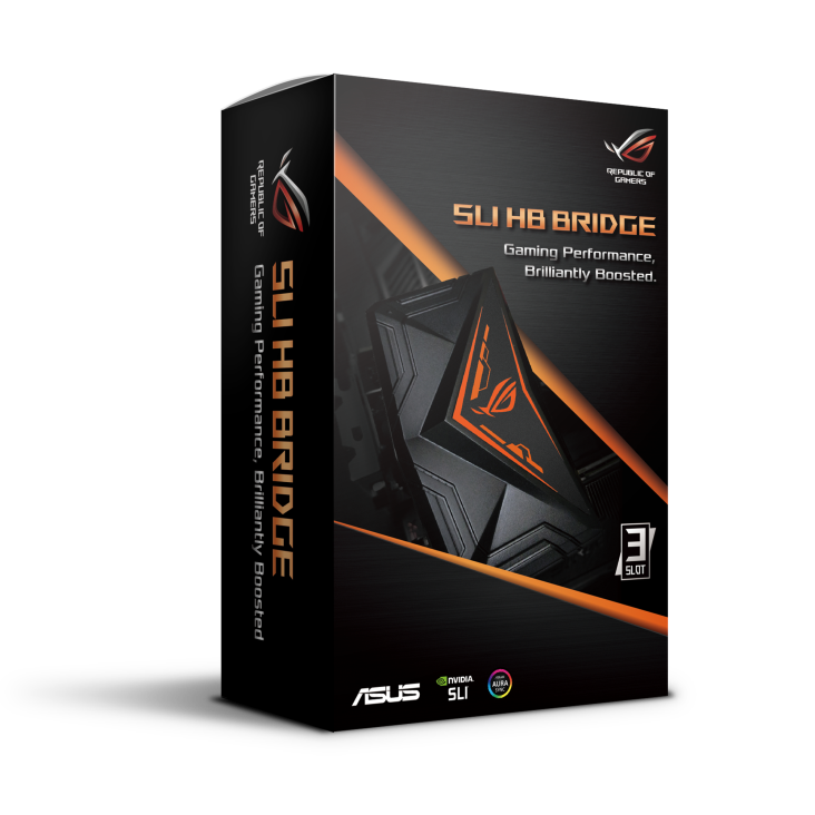 ROG SLI High-Bandwidth Bridge packaging