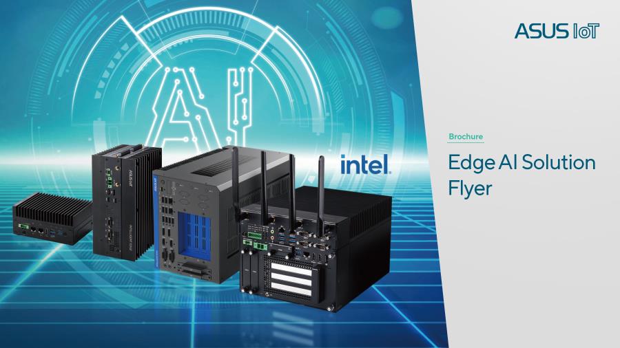 ASUS IoT Edge AI Solution Flyer cover