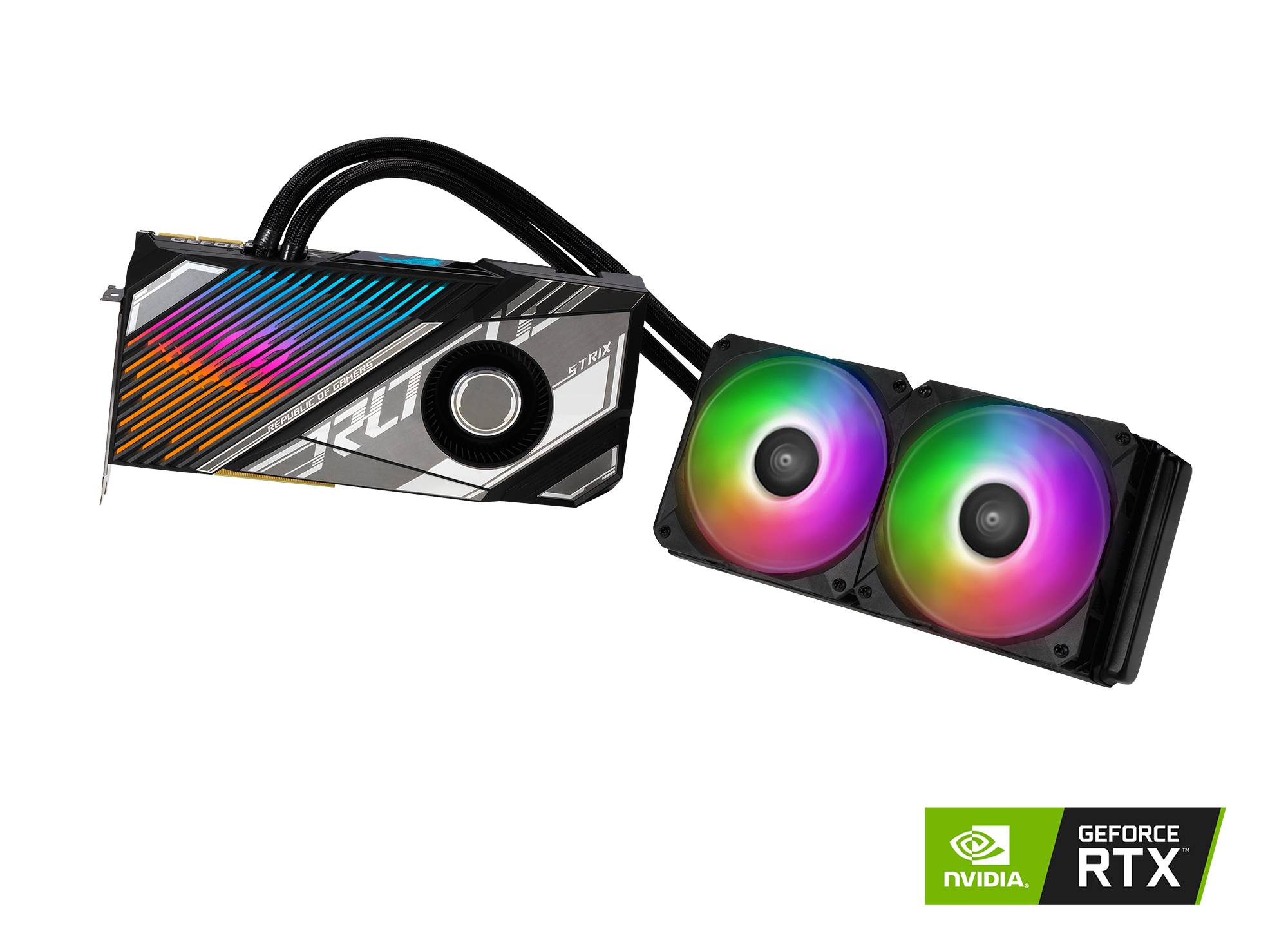 ROG Strix LC GeForce RTX 3090 Ti OC Edition 24GB GDDR6X | Graphics 