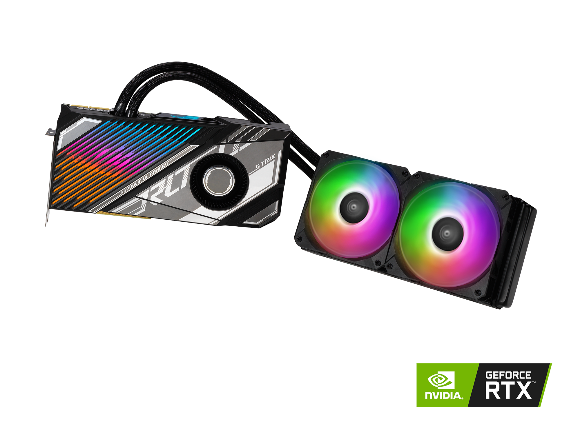 ROG Strix LC GeForce RTX 3090 Ti OC Edition 24GB GDDR6X | Graphics