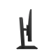 The back of an ASUS ExpertCenter P400 AiO (P440VA) in black with HAS stand.