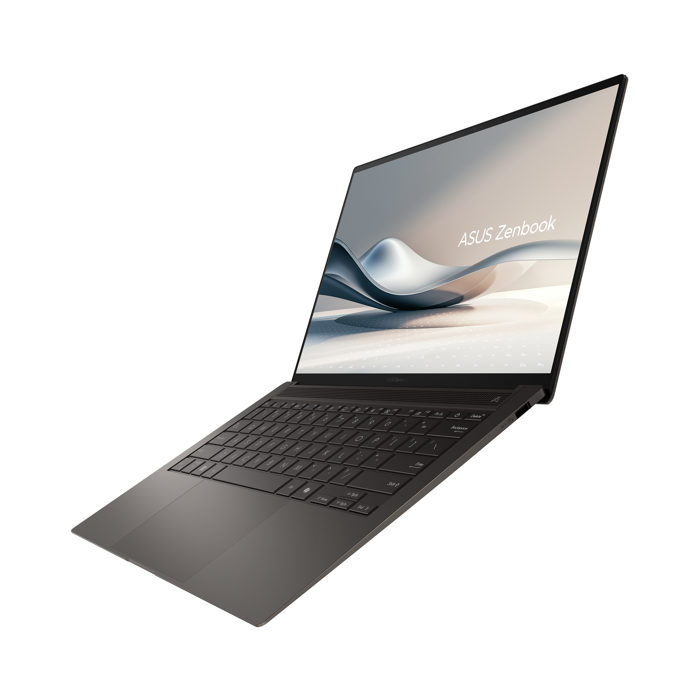 ASUS Zenbook is a premium thin and light laptop packed with cutting-edge technologies. Rooted in quiet luxury, it embodies subtle elegance and earthy refinement, seamlessly integrating advanced innovations within its sleek hardware design. 