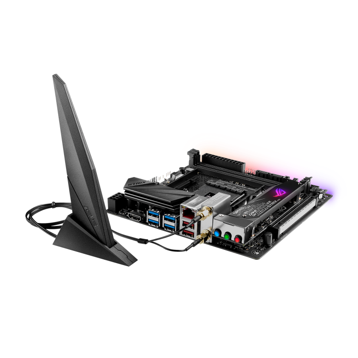 ROG STRIX X470-I GAMING GAMING with WiFi antenna