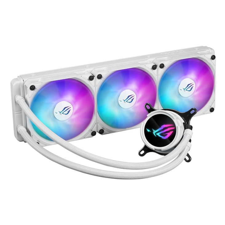 ROG Strix LC 360 RGB White Edition, le test complet - GinjFo