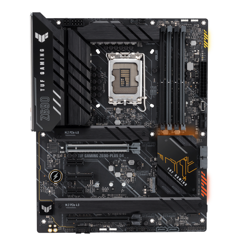 TUF GAMING Z690-PLUS D4 front view