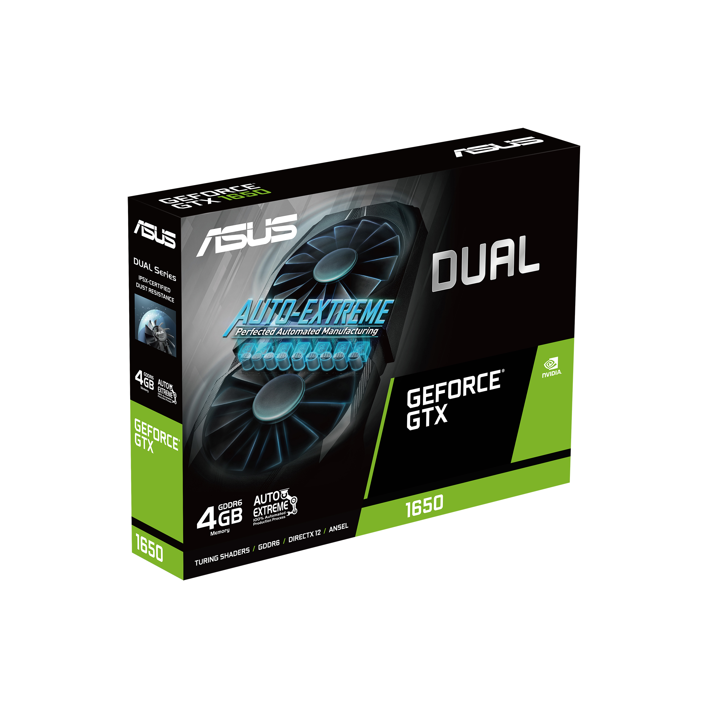 Dual GeForce GTX 1650 4GB GDDR6 Graphics Card ASUS Global