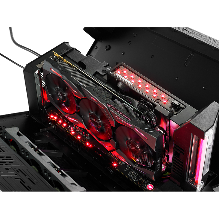 Asus rog док станция. ASUS ROG XG Station 2. Док станция ASUS ROG. Support ROG XG Station 2. Корпус ASUS ROG.