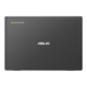An overhead view of an ASUS Chromebook CR1's front surface