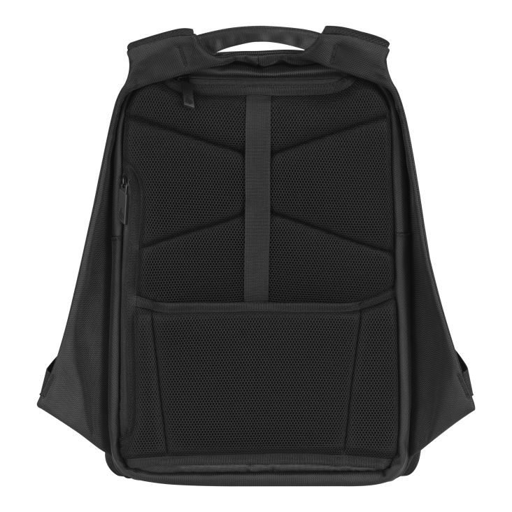 ROG Ranger Gaming Backpack 16_The backside of the ROG Ranger Gaming Backpack 16 with backrest visible