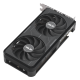 ASUS DUAL GeForce RTX™ 5060 Ti EVO, top down view highlighting the axial-tech fans