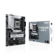 PRIME X670-P front view, 45 degrees, with color box