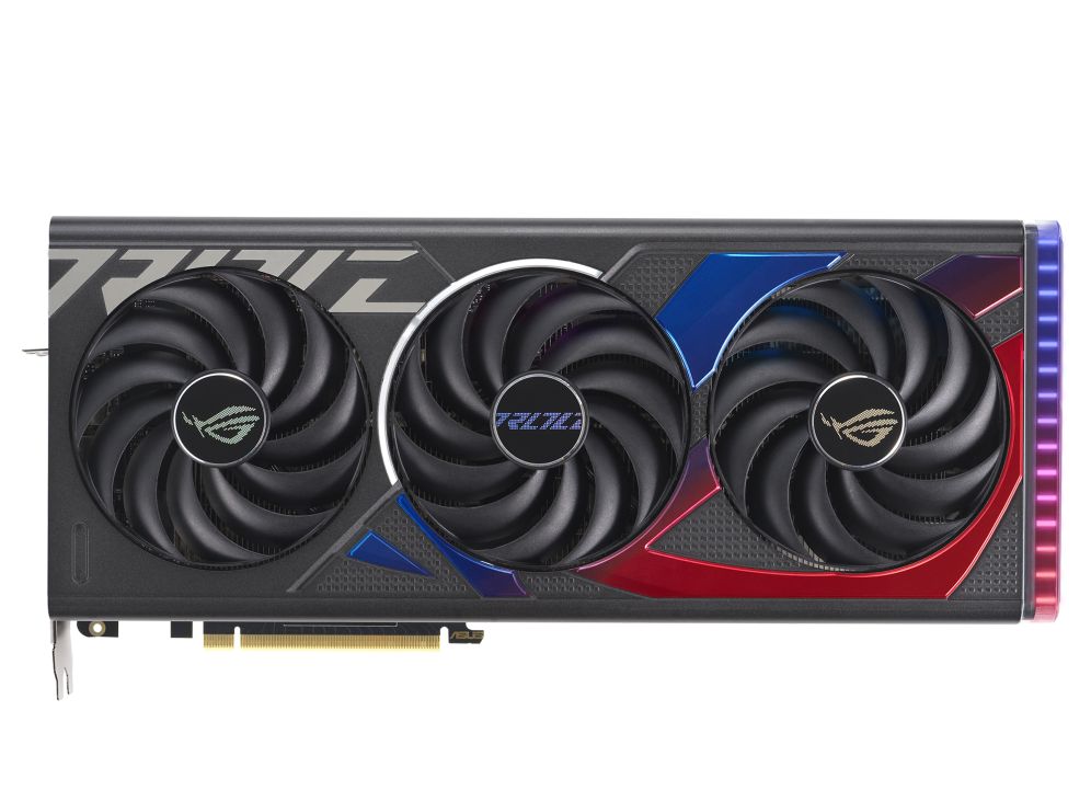 ROG Strix GeForce RTX 4070 graphics card, front side