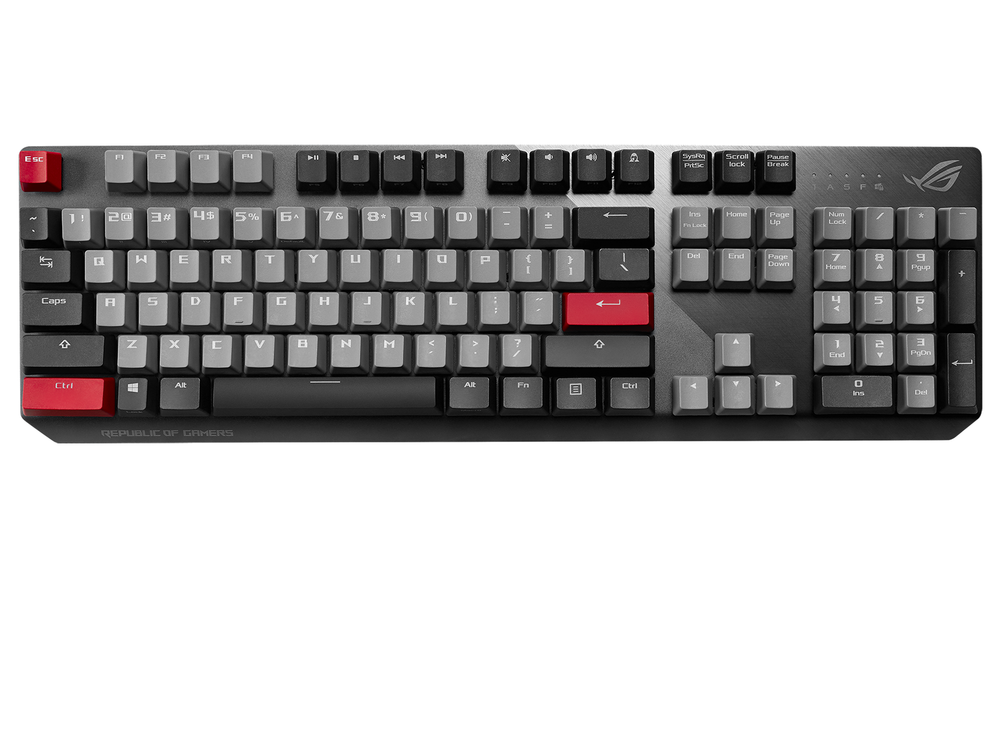 ASUS Keyboard Asus ROG STRIX SCOPE II/NXSW/DE/PBT - Keyboard