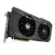 ASUS TUF Gaming GeForce RTX 3050 8GB GDDR6 graphics card, angled bottom up view