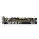 ASUS GeForce RTX 5060 LP BRK graphics card, top view 