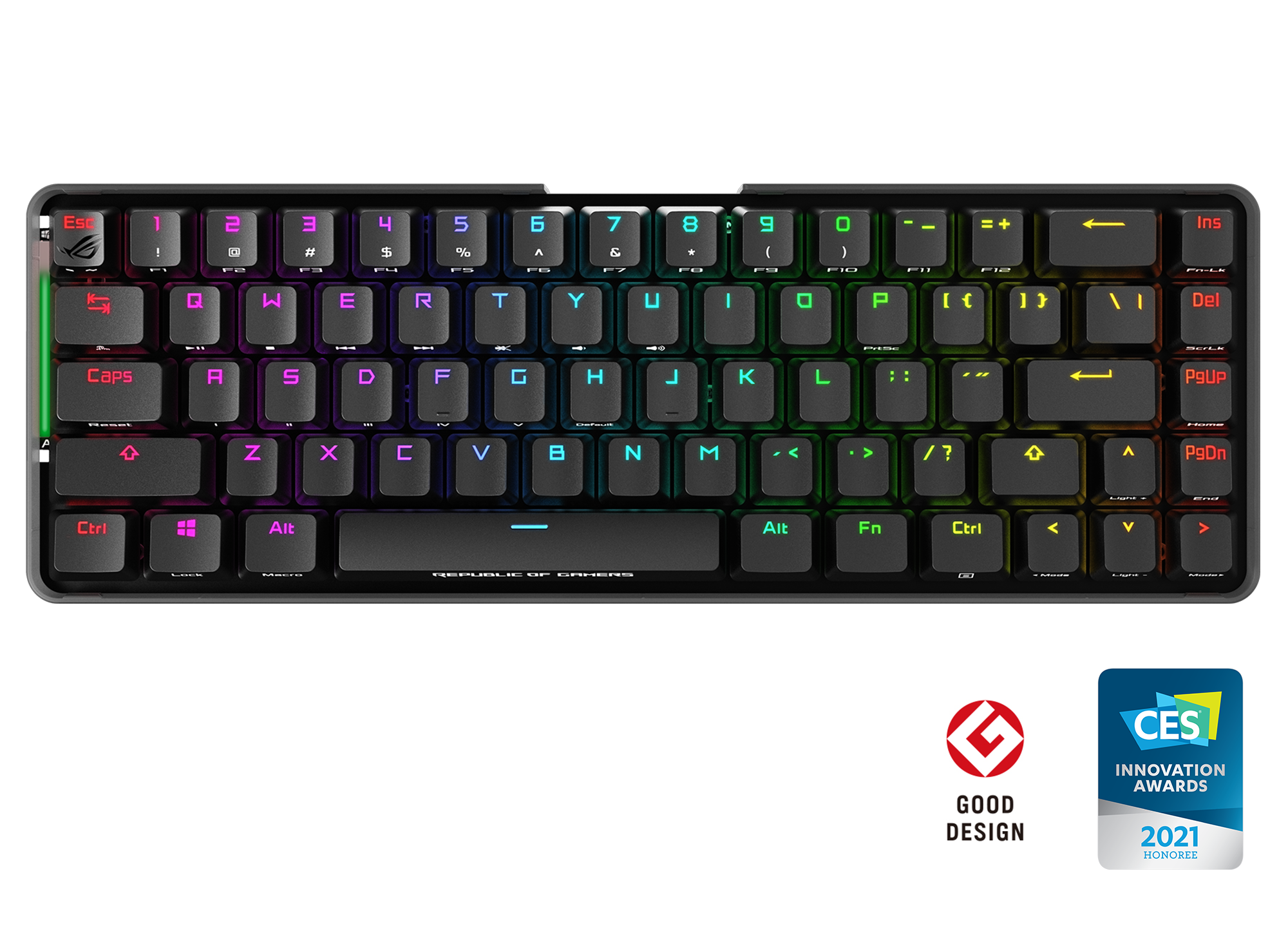 レビュー M601 Rog Falchion コンパクトで多機能なasusの本気キーボード 無糖のデスク