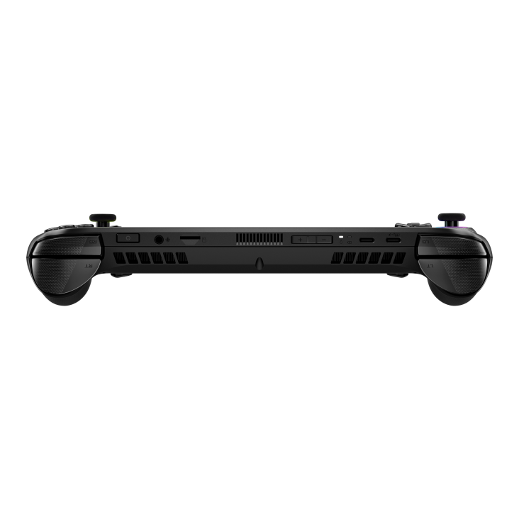ROG Xbox Ally X profile view from the top