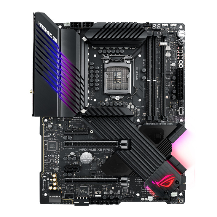 ROG MAXIMUS XII APEX front view