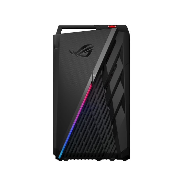 The front view of the ROG Strix GT35 desktop
