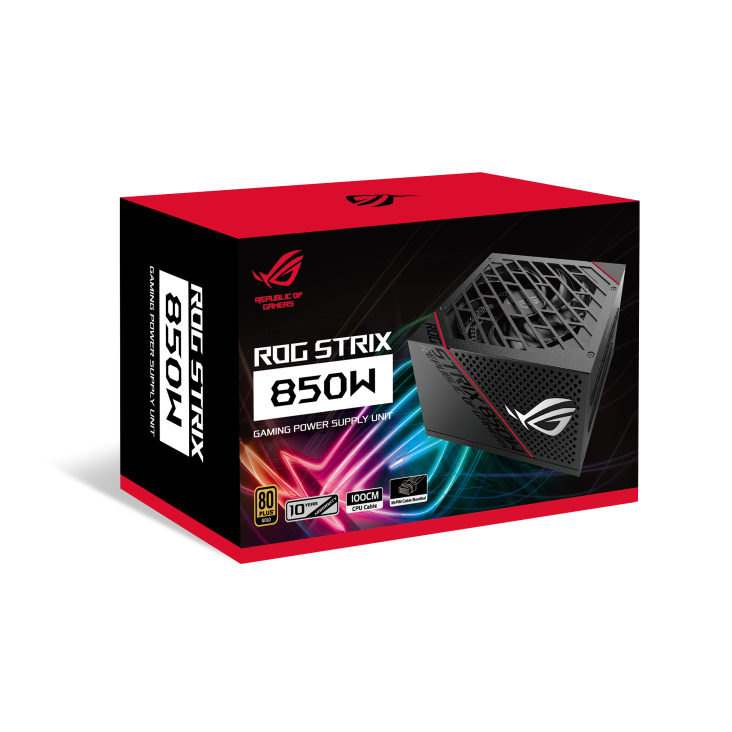 Colorbox of ROG Strix 850W Gold