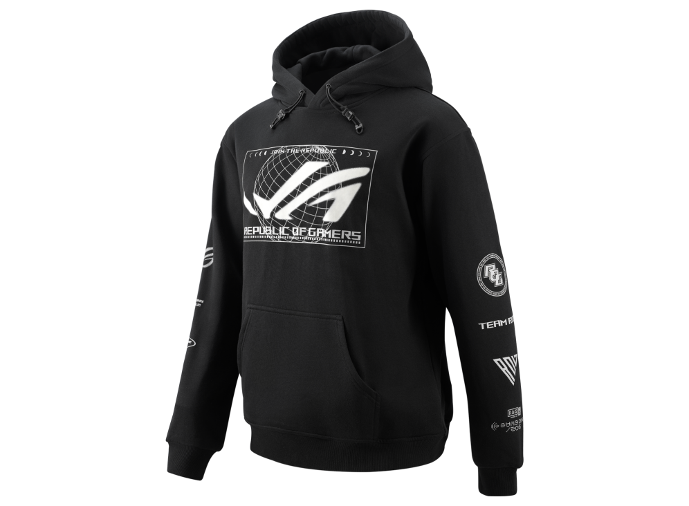 ROG Cosmic Lit Hoodie _ oblique side view