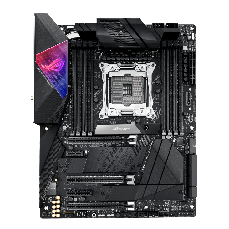ROG Strix X299-E Gaming II front view
