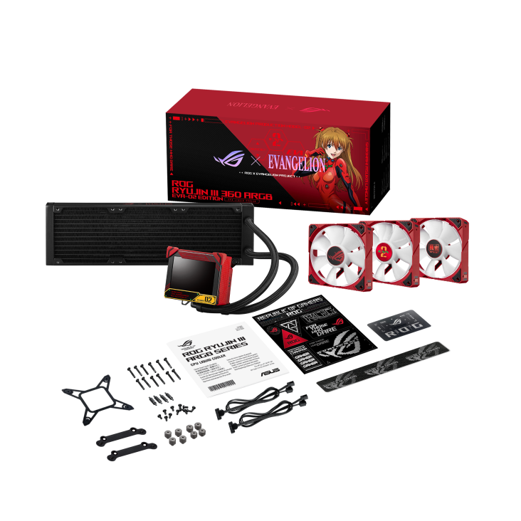 ROG RYUJIN II 360 ARGB EVA EDITION  Gaming cooling｜ROG - Republic of Gamers ｜ROG United Kingdom