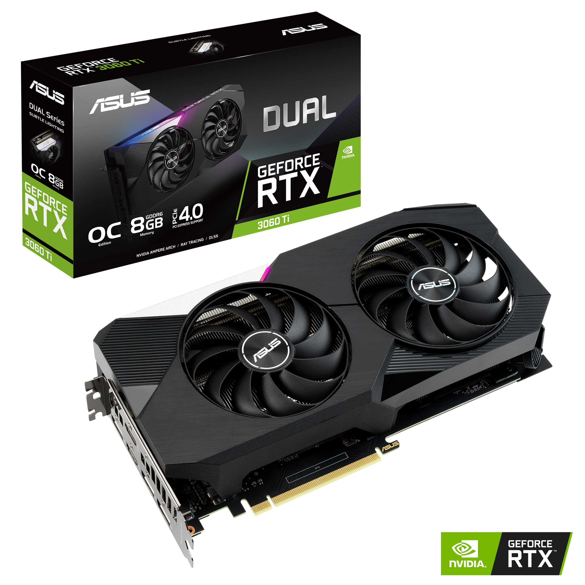 ASUS Dual GeForce RTX 3060 Ti OC Edition 8GB GDDR6 | Graphics Cards