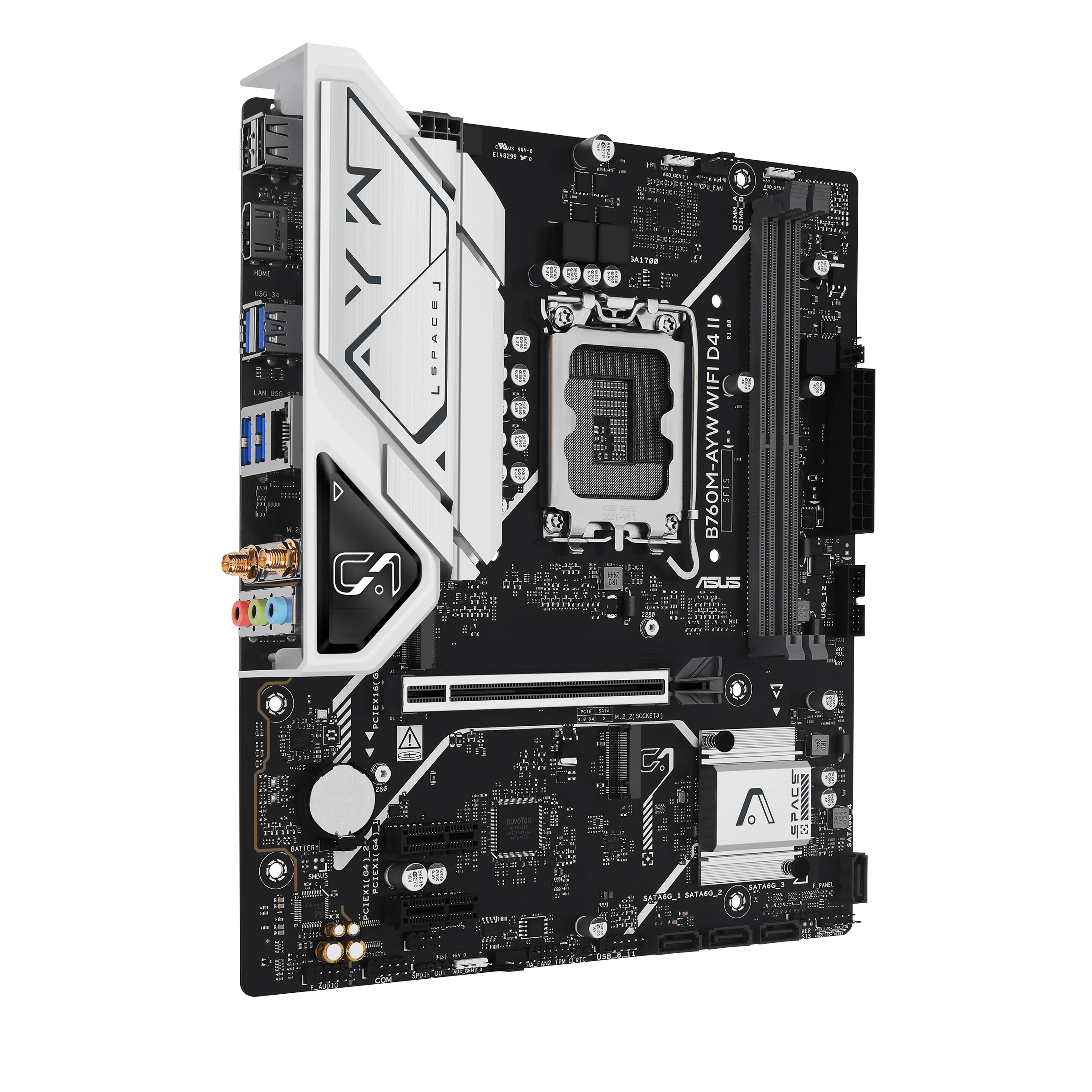 ASUS B760M-AYW WIFI D4 マザーボード B760M-AYW WIFI｜Motherboards｜ASUS Global